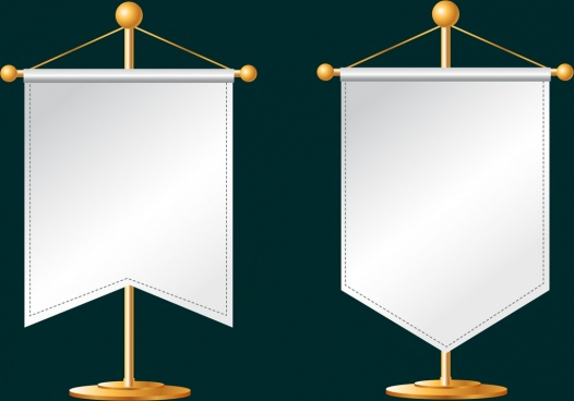 Vector Pennant Flags Free Vector Download 526x368 Vector Pennant Flags Free Vector Download
