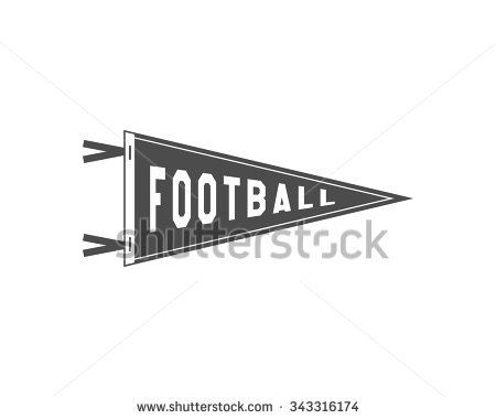 College Football Pennant Banner Icon Sport Flag, Training Camp 450x380 College Football Pennant Banner Icon Sport Flag, Training Camp