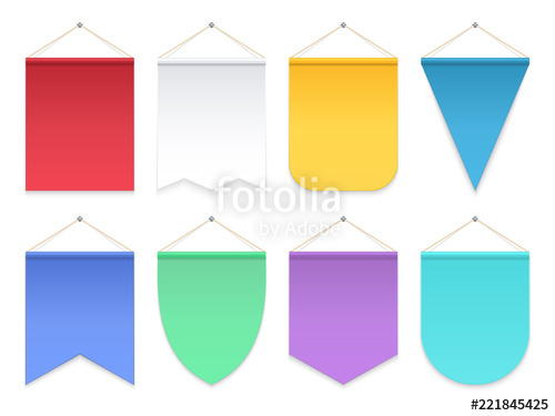 Color Pennant Triangle Hanging Banners And Flags Fabric Football 500x375 Color Pennant Triangle Hanging Banners And Flags Fabric Football