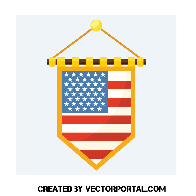 Flag Of Usa Pennant Banner 660x660 Flag Of Usa Pennant Banner