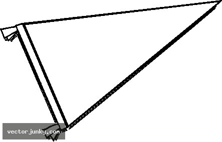 Pennant Flag Vector At Vectorified Com Collection Of Pennant