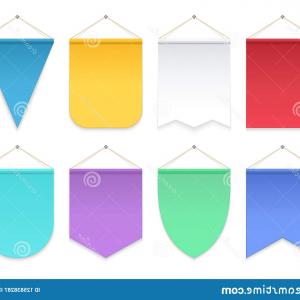 300x300 Color Pennant Triangle Hanging Banners Flags Fabric Football Team