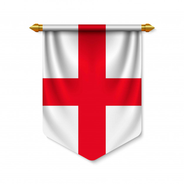 626x626 Realistic Pennant With Flag Vector Premium Download