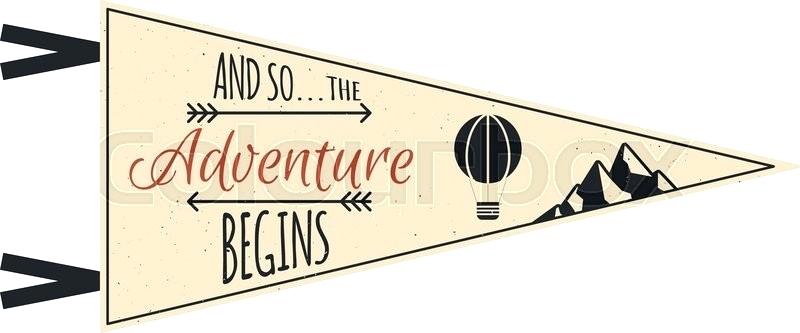 800x333 Pennant Design Template