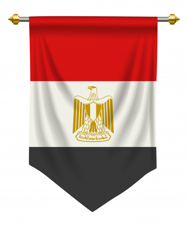 626x751 Egypt Pennant Vector Premium Download