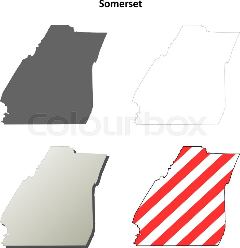 774x800 Somerset County, Pennsylvania Blank Stock Vector Colourbox