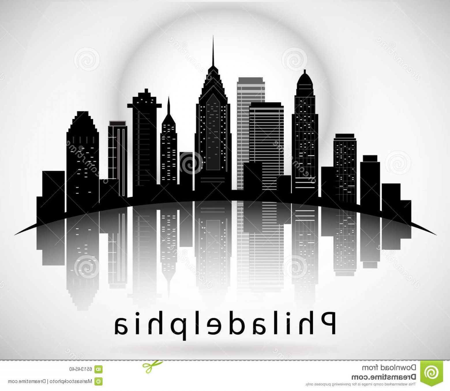 1560x1356 Stock Illustration Philadelphia Silhouette Pennsylvania United
