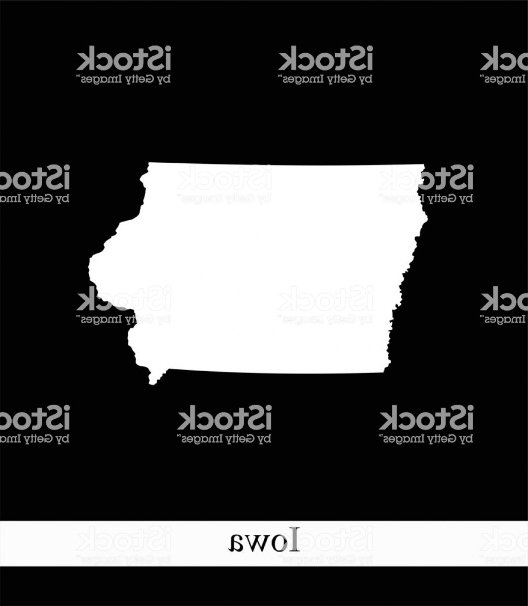 1070x1228 Iowa Outline Vector Graphic Cqrecords