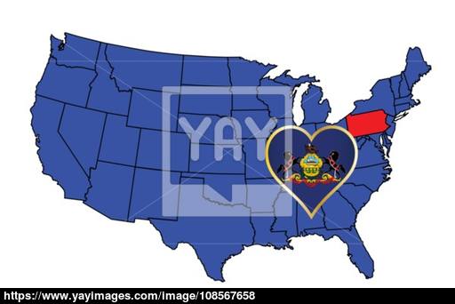 State Of Pennsylvania Vector 512x342 State Of Pennsylvania Vector