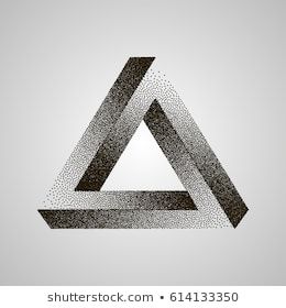 Infinity Or Impossible Triangle Penrose Triangle With Black Dots 260x280 Infinity Or Impossible Triangle Penrose Triangle With Black Dots