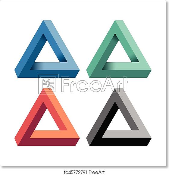 Free Art Print Of Penrose Triangle Vector Illustration Penrose 561x581 Free Art Print Of Penrose Triangle Vector Illustration Penrose