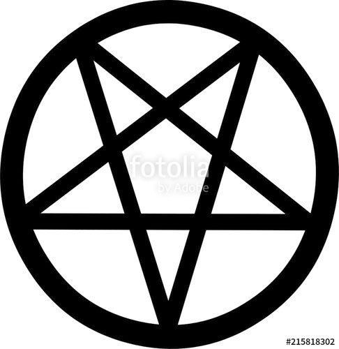 486x500 Pentacle Stock Image And Royalty Free Vector