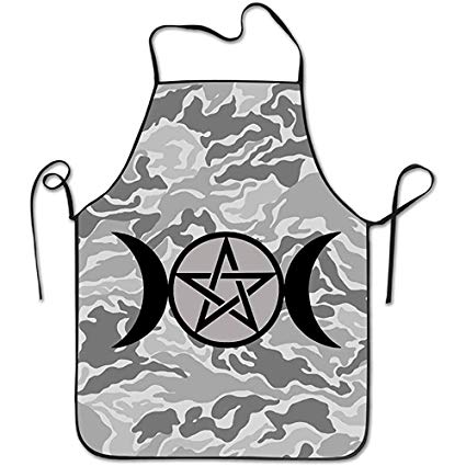 425x425 Jayesh Aprons Triple Moon Pentacle Vector Adjustable