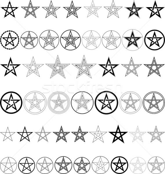 569x600 Pentacle Vector Illustration Marek Trawczynski