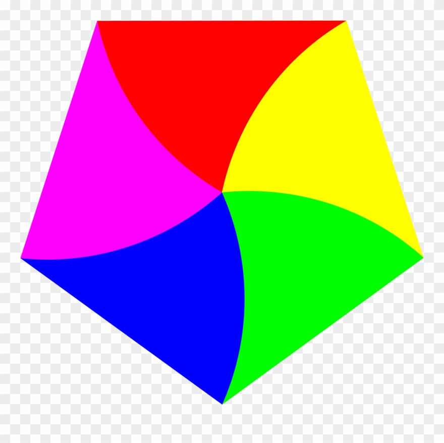 880x877 Pentagon Vector Clip Art Stock