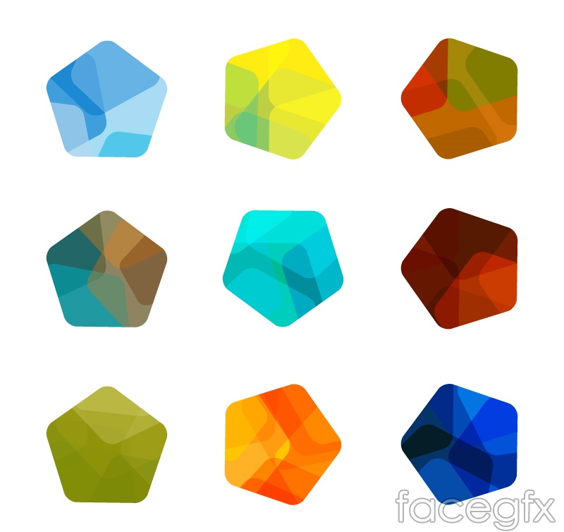 800x754 Colour Pentagon Logo Vector Over Millions Vectors, Stock