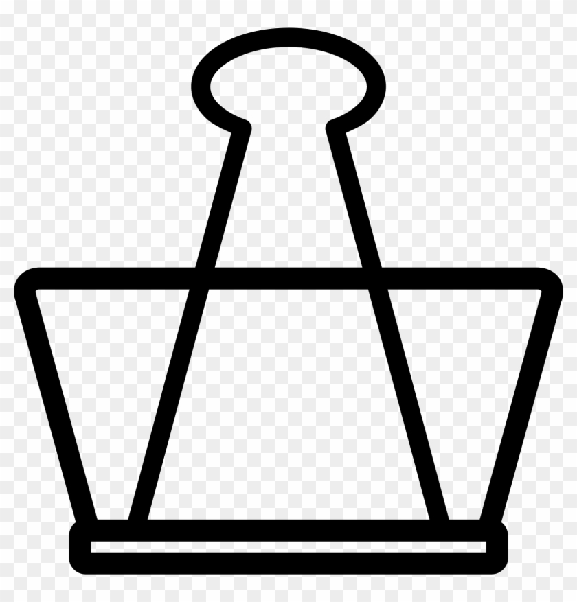 840x877 Image Black And White Library Clip Binder Unique