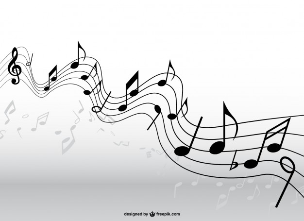 626x455 Music Pentagram Vector Vector Free Download