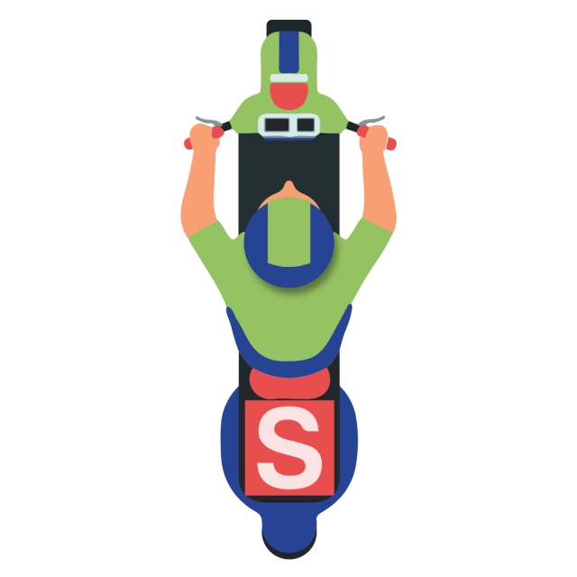 640x640 People On Motorcycle Top Or Above View, Bicycle, Cycling, Ride Png