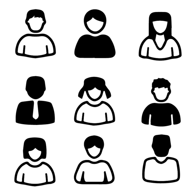 640x640 Professional People Icons, People, Kids, Children Png And Vector