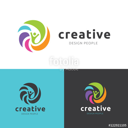 500x500 Creative Design Logo,idea Logo,kids Logo Collection,family Logo