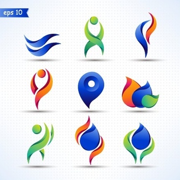 368x368 Abstract People Logo Free Vector Download
