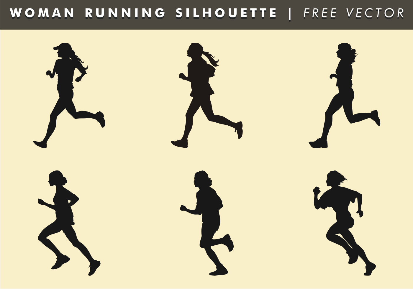 Woman Running Silhouette Free Vector Women's Retreat Running 1400x980 Woman Running Silhouette Free Vector Women's Retreat Running