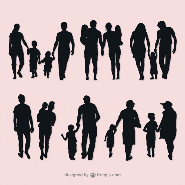 626x626 Silhouettes Vectors, Free In Format