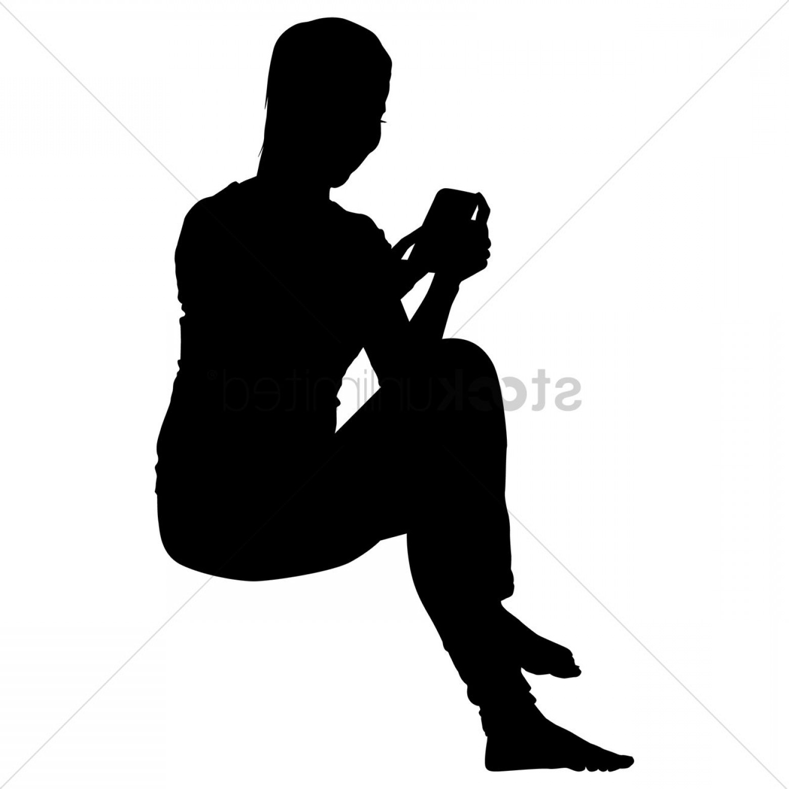 1560x1560 Huge Collection Of 'silhouette Of A Person Sitting' Download More