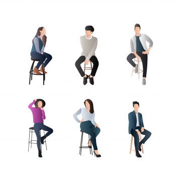 360x360 People Sitting Png, Vector, And Clipart With Transparent