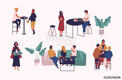 500x331 Collection Of People Sitting