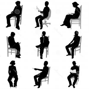 300x300 Hd Vector People Sitting Vector Image Studiogrfx