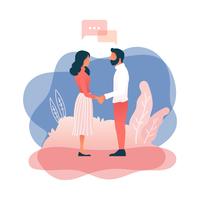 200x200 People Talk Free Vector Art