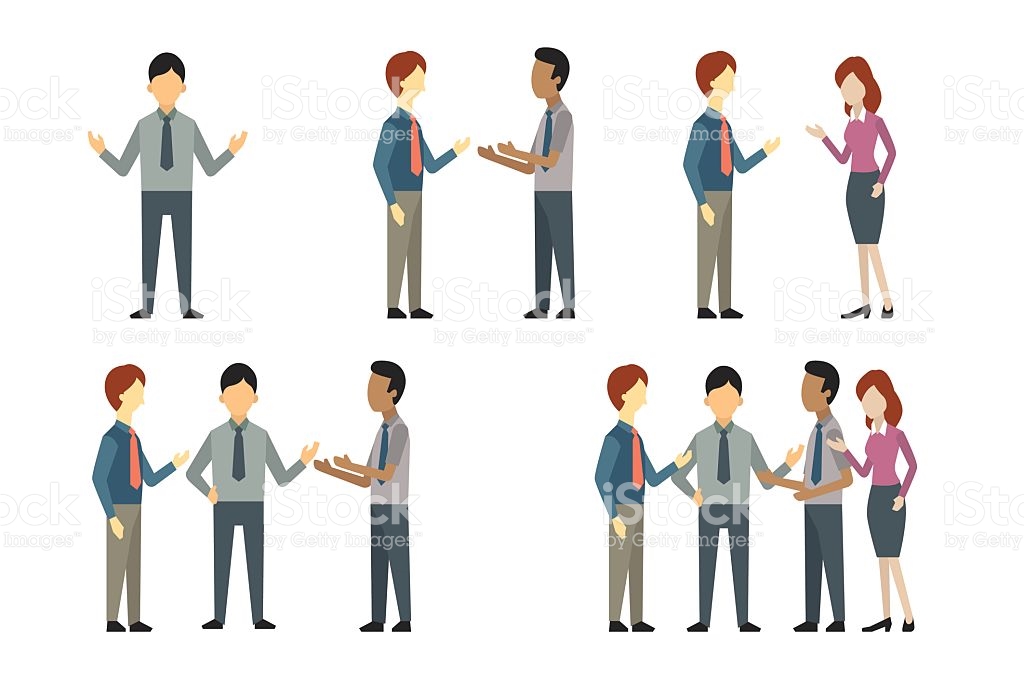 1024x682 Business People Talking Clipart