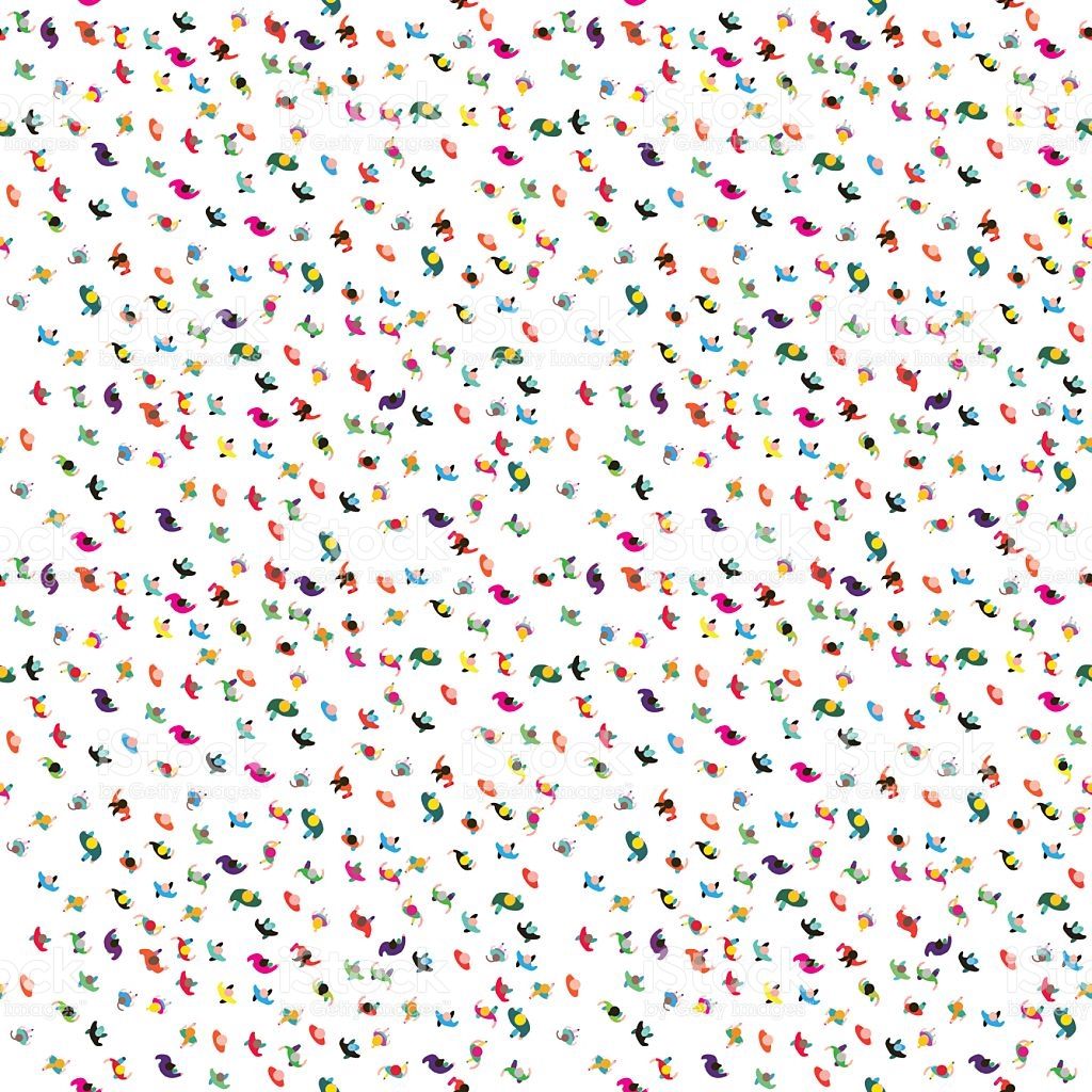 People Top View Men And Women Run In One Direction Seamless 1024x1024 People Top View Men And Women Run In One Direction Seamless