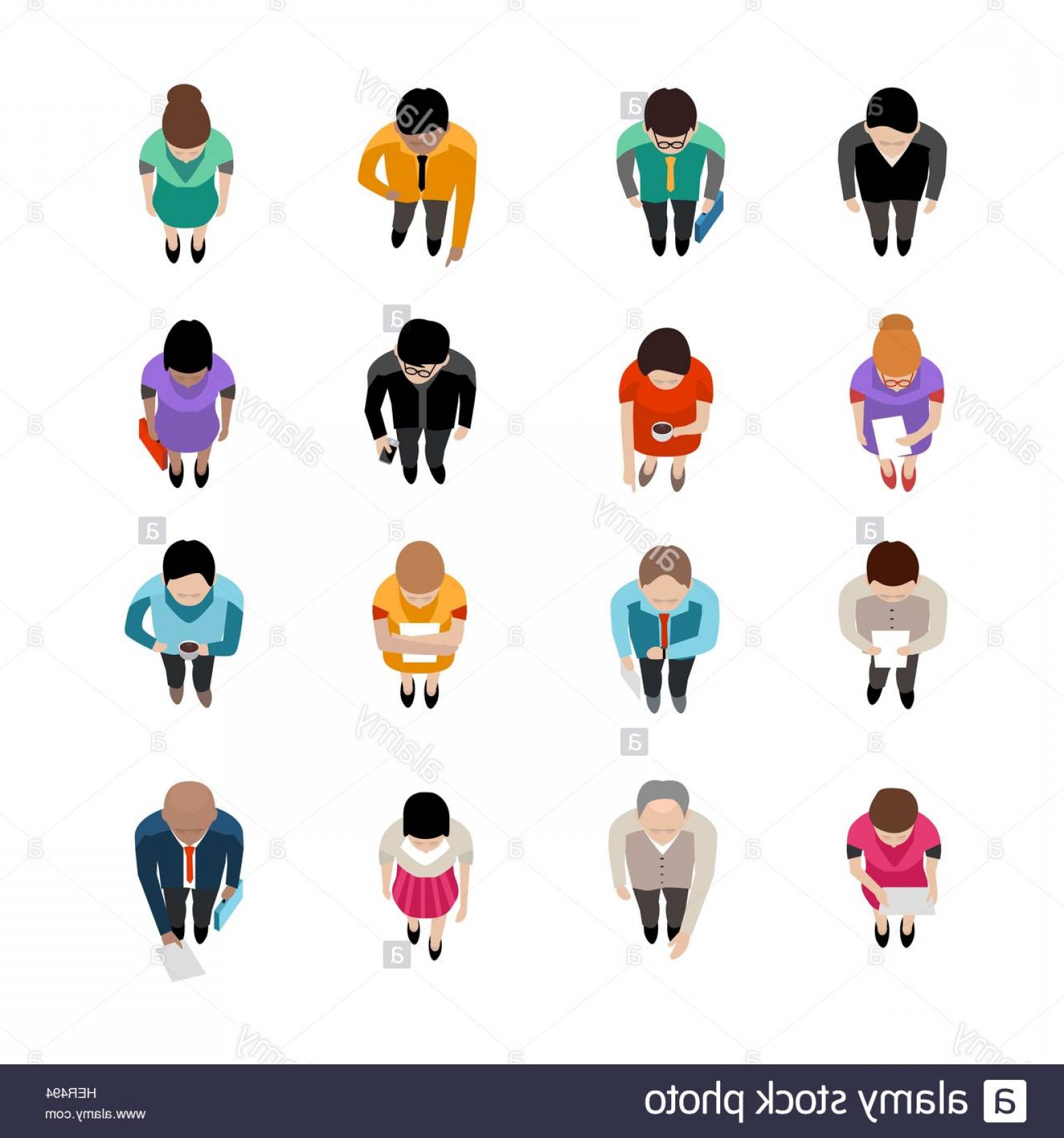 Stock Photo Business People Top View Top View On Standing 1560x1668 Stock Photo Business People Top View Top View On Standing