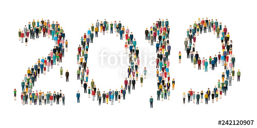 Formed Out From People Top View Flat Design Stock Image 500x250 Formed Out From People Top View Flat Design Stock Image