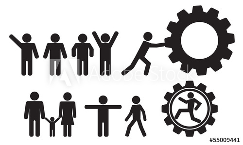500x299 Person And People Vector Icon Set