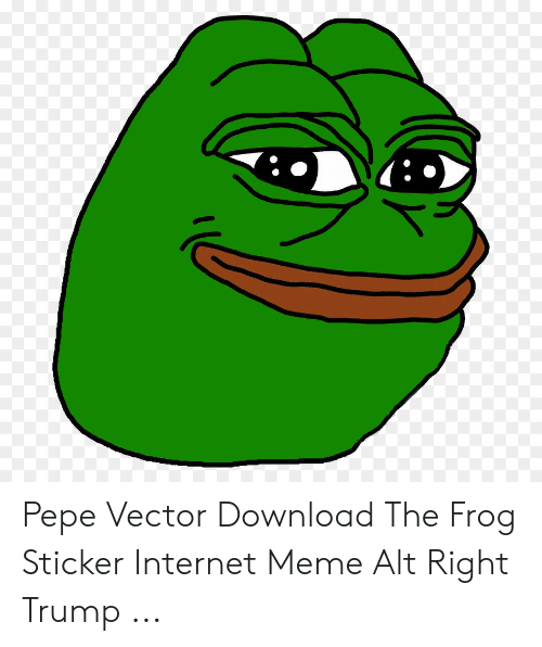 500x596 Pepe Vector Download The Frog Sticker Internet Meme Alt Right