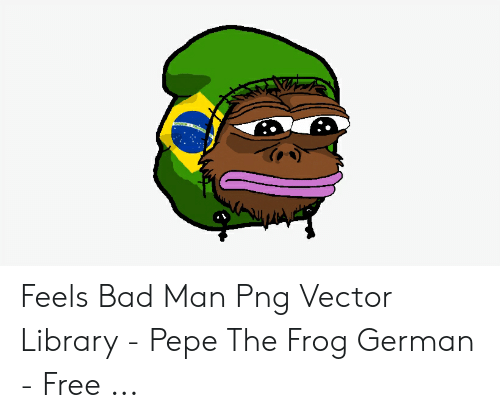 500x418 Feels Bad Man Png Vector Library