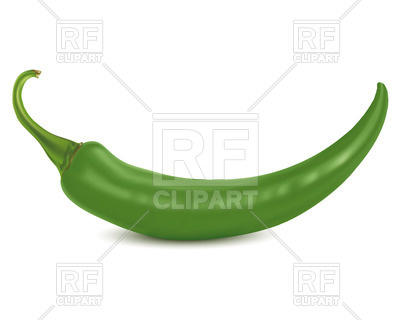 400x320 Green Chilli Pepper Vector Image Of Food And Beverages Mylisa