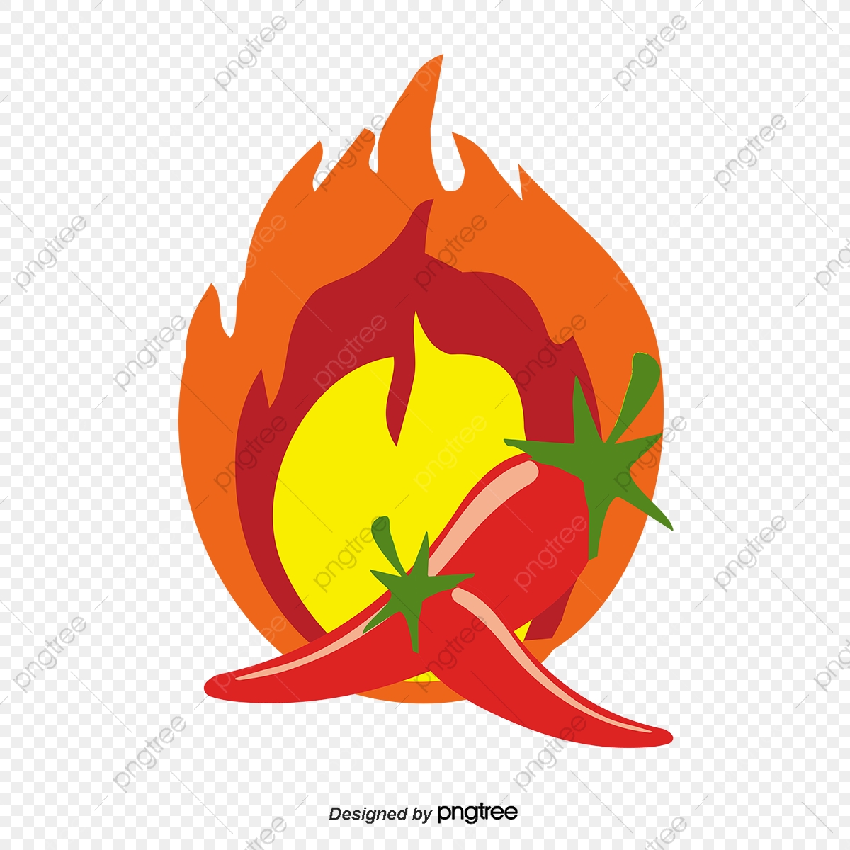 1200x1200 Vector Pepper, Hot, Red Pepper, Vector Png And Vector