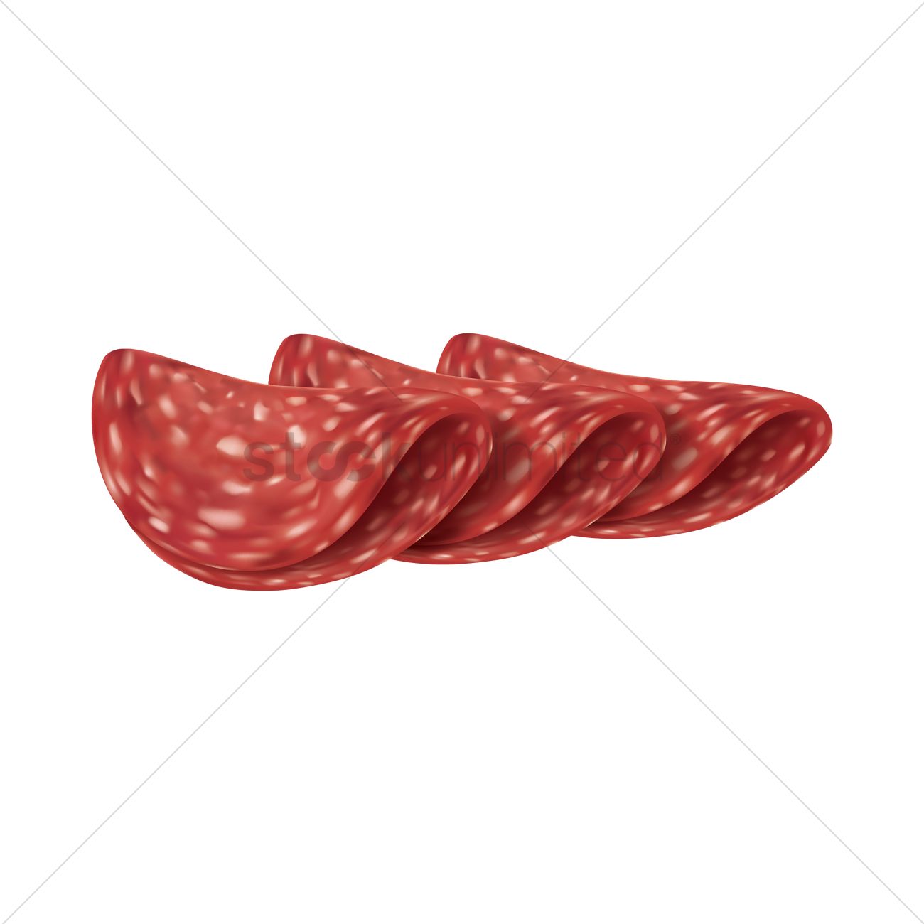 Pepperoni Vector Image 1300x1300 Pepperoni Vector Image