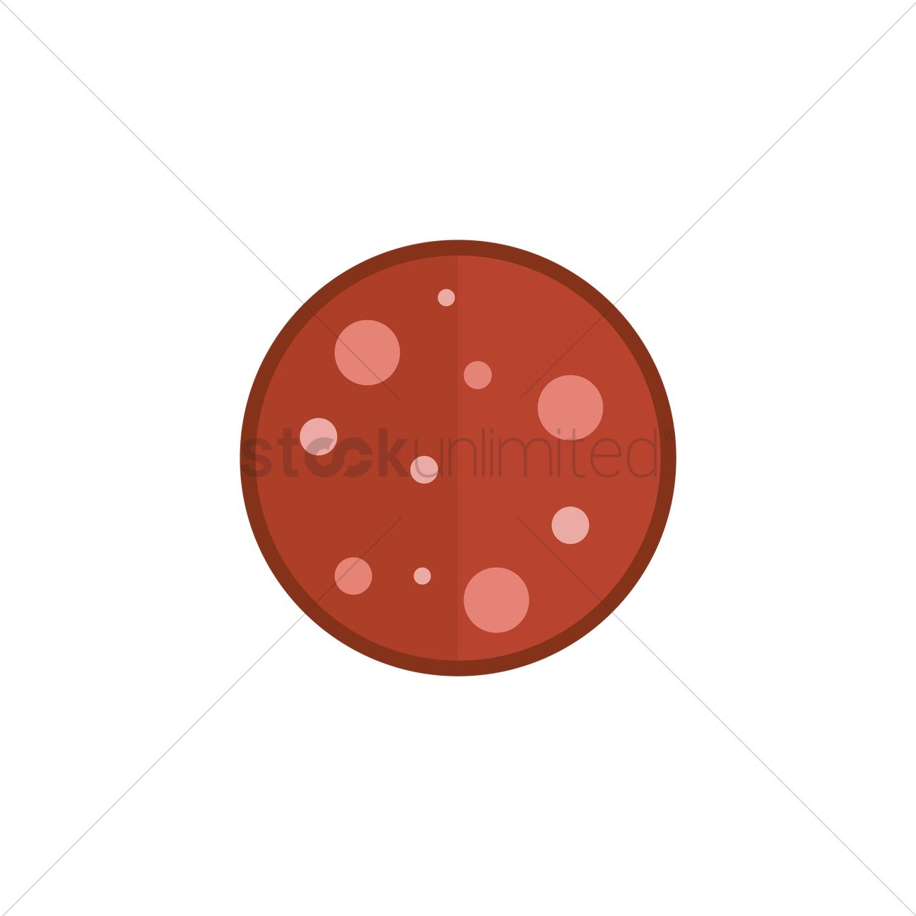 Beef Pepperoni Slice Vector Image 1300x1300 Beef Pepperoni Slice Vector Image