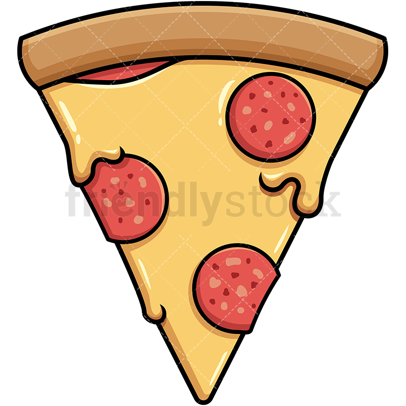 Pepperoni Pizza Slice Cartoon Vector Clipart 800x800 Pepperoni Pizza Slice Cartoon Vector Clipart