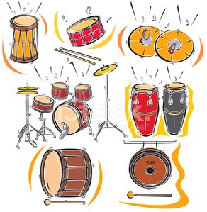 292x299 Music Instruments Ixxv Drums