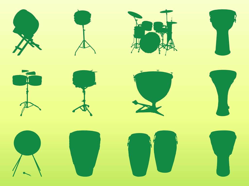 1024x765 Percussion Instruments Graphics Vector Art Graphics