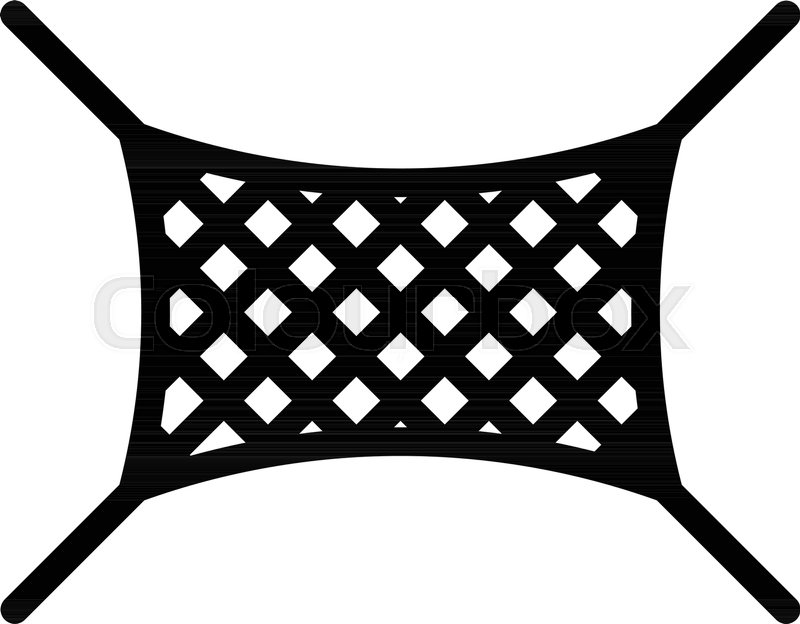 800x624 Outline Safety Net Pixel Perfect Stock Vector Colourbox