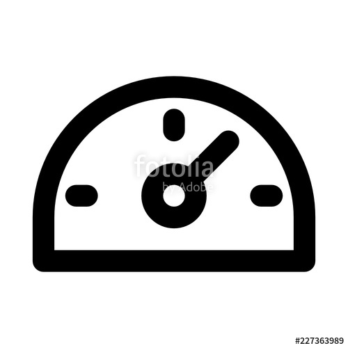 500x500 Dashboard Wordpress Overview Watch Performance Vector Icon Stock