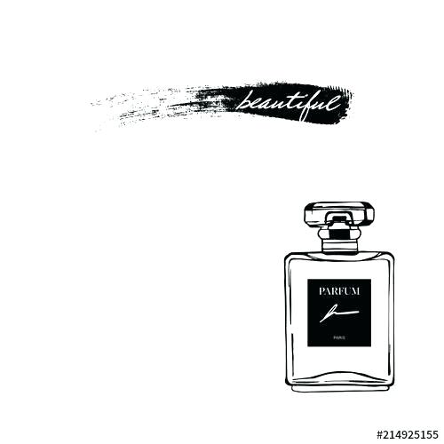 500x500 Perfume Template Perfume Bottle Template Royalty Free Vector Image
